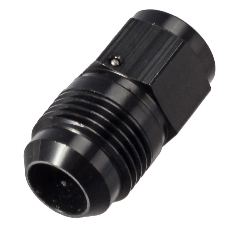 Vincos 6AN Female to 8AN Male Swivel Expander Car Fuel Oil Hose End Fitting Adapters Females 6AN to Male-8AN Flare Thread Hose Expander,Black - Image 2
